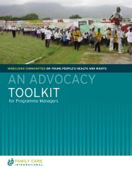 AN ADVOCACY TOOLKIT - Family Care International
