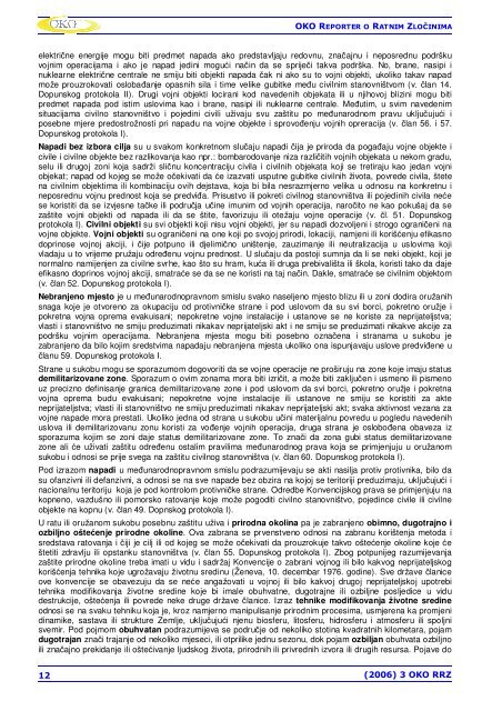 OKO WCR-SD-28.08.06(BCS).pub - Odsjek KriviÄne Odbrane