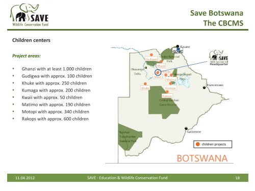 save botswana - SAVE Wildlife Conservation Fund