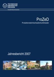 ProZeD - Technische UniversitÃ¤t Dresden