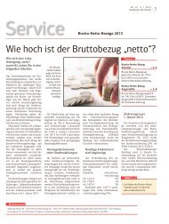 Brutto/Netto 2013 - Wirtschaftskammer Salzburg