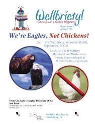 We're Eagles, Not Chickens! - White Bison