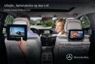 Arbejds-, bÃ¸rnevÃ¦relse og stue i et! - Mercedes-Benz Danmark