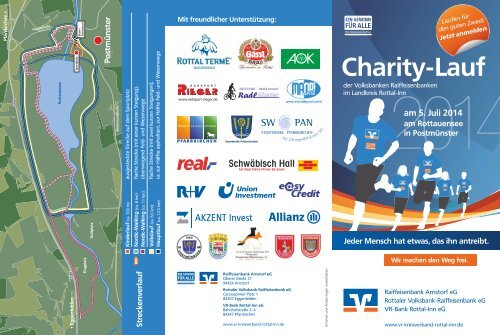 Impressionen zum Charity-Lauf - VR-Bank Rottal-Inn eG