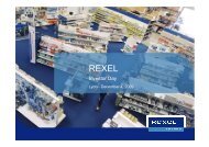 Investor day presentation - Rexel