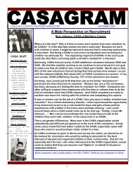 CASAGRAM September 2008 - CASA Lake County