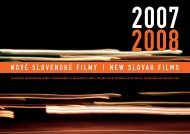 Nové slovenské filmy 2007 -  AIC