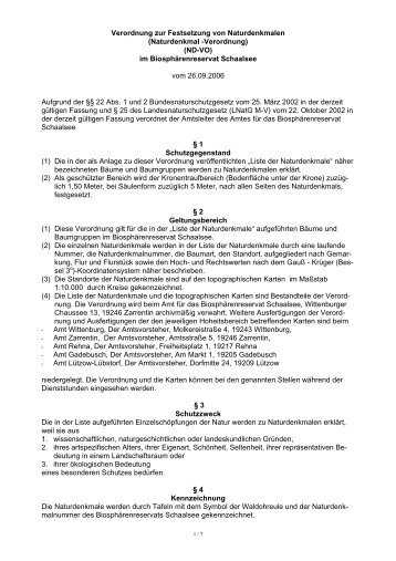 Download-Datei im PDF-Format - im Biosphärenreservat Schaalsee