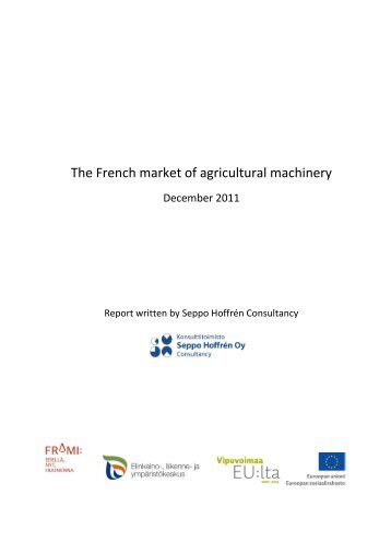The French market of agricultural machinery - Agrotechnology from ...