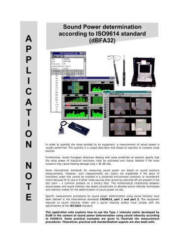 dBFA Suite 4.9 - Intensity ISO9614 - Acoustic1