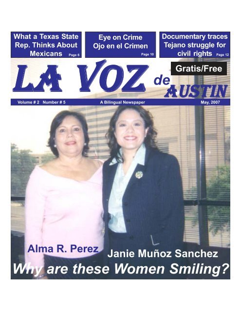La Voz de Austin May, 2007.pmd - La Voz Newspapers
