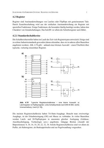 Register und Speicher - zu PCs und Mikrocontrollern