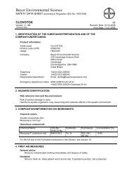 Clovotox - Bayer Environmental Science Turf & Amenity