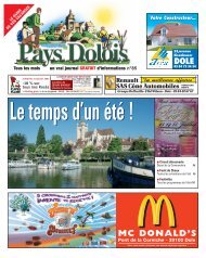 Cliquez-ici pour tÃ©lÃ©charger le journal au format PDF - Pays Dolois