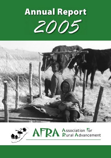 Annual Report 2005 - AFRA