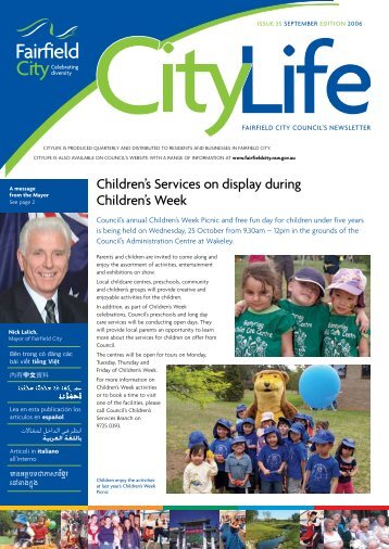 September 2006 Issue - Fairfield City Council - NSW Government