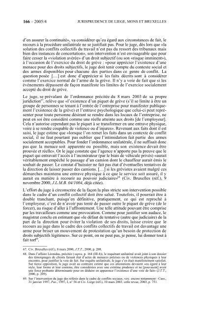 Inédits de droit judiciaire - Référés (5)1 - Procedurecivile.be