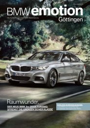 Bremen Göttingen Raumwunder. - BMW Niederlassung Bremen