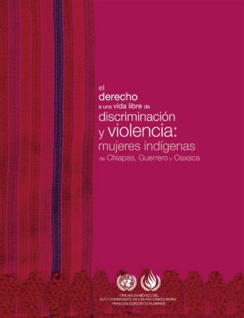 El derecho a una vida libre de discriminaciÃ³n y violencia