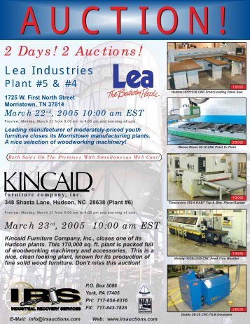 Catalog PDF - IRS Auctions!