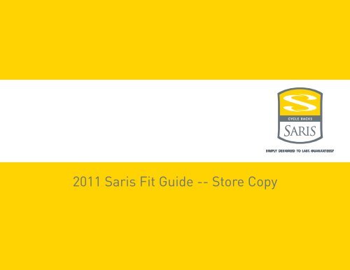 2011 Saris Fit Guide_B.indd - Nashbar