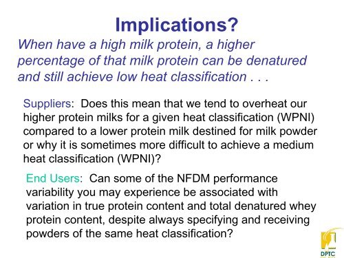 Effects of Lactose vs. Permeate Milk Powder Standardization on ...