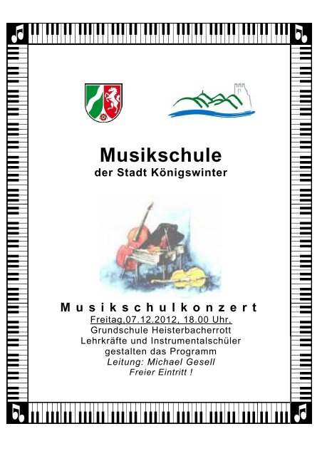 Musikschule - Stadt KÃ¶nigswinter