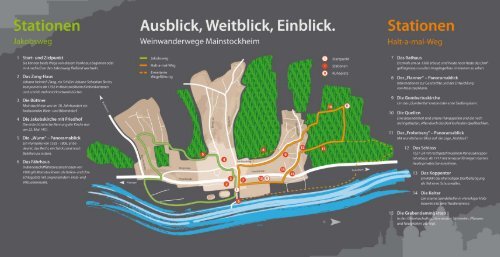 Flyer: Weinwanderweg - Gemeinde Mainstockheim