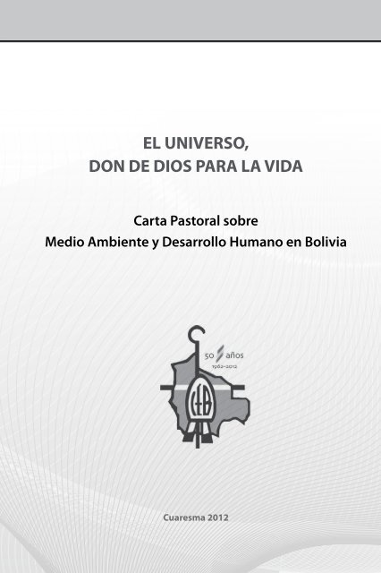 EL UNIVERSO, DON DE DIOS PARA LA VIDA