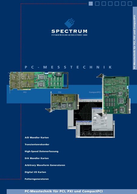 pc - messtechnik - Spectrum GmbH