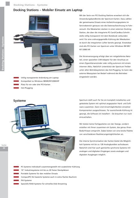 pc - messtechnik - Spectrum GmbH