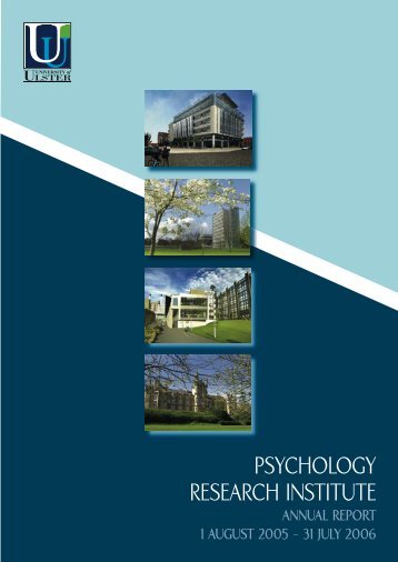 psychology research institute - University of Ulster