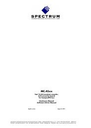 MC.45xx - Spectrum-Instrumentation