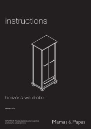 mamas and papas mpx travel system instruction manual