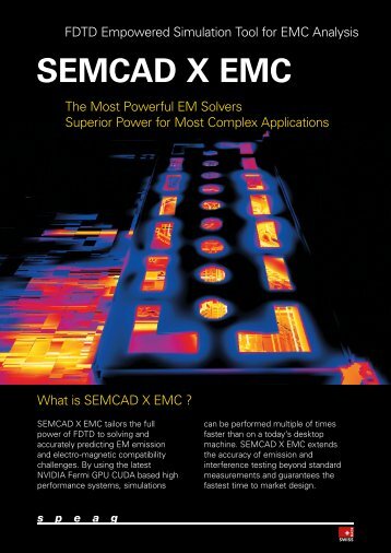 Download SEMCAD X EMC Flyer - Speag