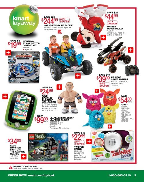 Kmart Toybook, Christmas 2012