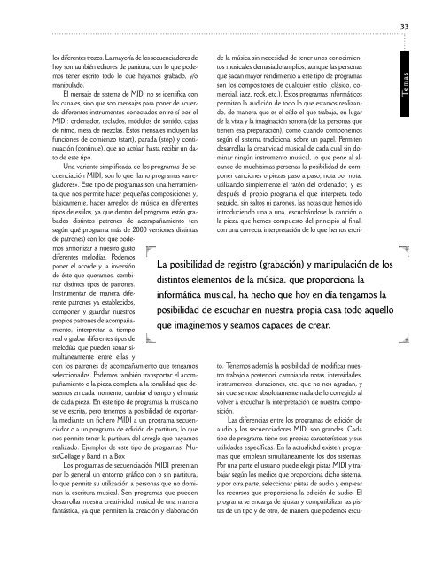 Comunicación, música y tecnologías - Revista Comunicar