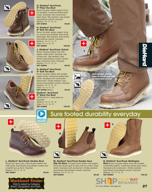 sears diehard boots price
