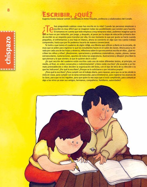 Revista: Chispas No.11 - conafe.edu.mx