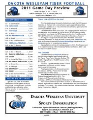 DWU vs. DSU 11.p65 - DWU Athletics