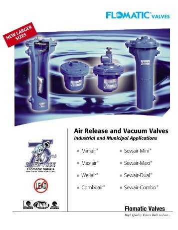 Flomatic Valves Air Release and Vacuum Valves