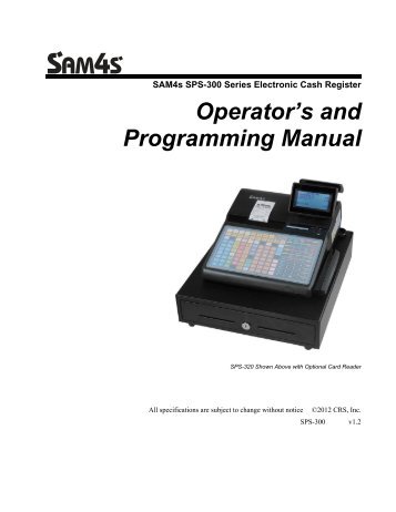 SAM4s SPS-300 Series Operators Manual.pdf