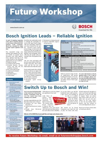 Future Workshop ? Bosch - Bosch Australia
