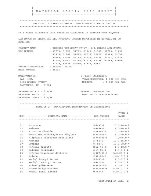 materialsafetydatashe et