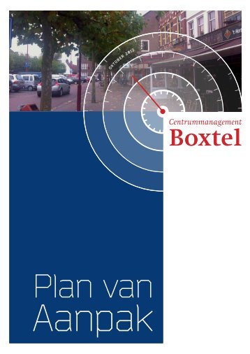 Plan van aanpak - Gemeente Boxtel