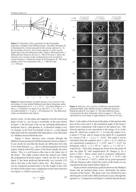 Holographic generation and orbital angular momentum of high ...