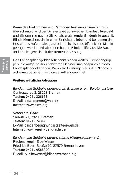 Broschüre "Nachteilsausgleiche" (PDF: 932.2 KB) - Bremen