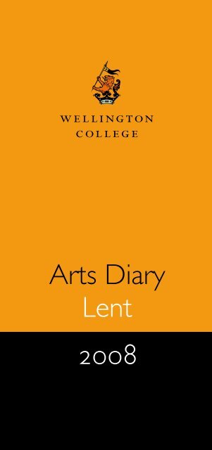 Lent Arts Diary 2008