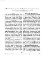 High-performance and low-power challenges for sub-70nm ...