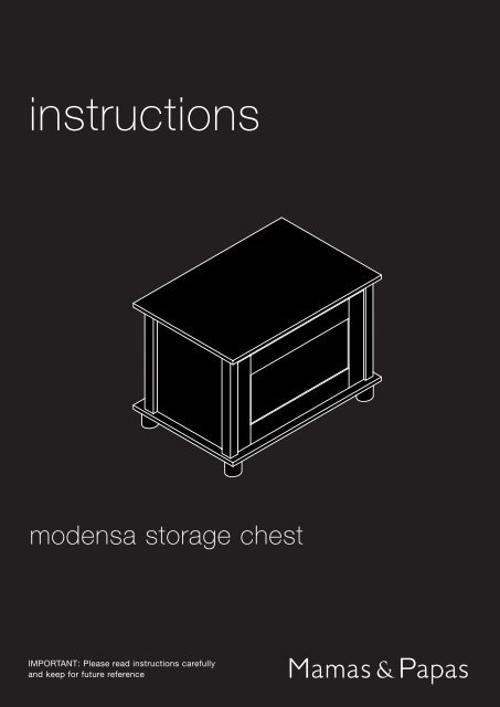 Modensa Chest - Mamas & Papas